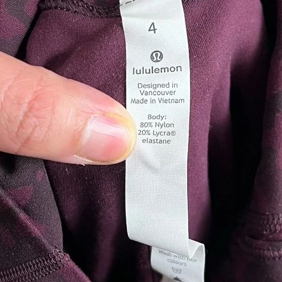 Lululemon Align Adobe Formation Camo Pant size 4 - Picture 9 of 10